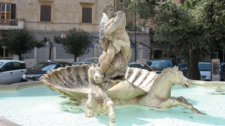Fountain of the God Neptune